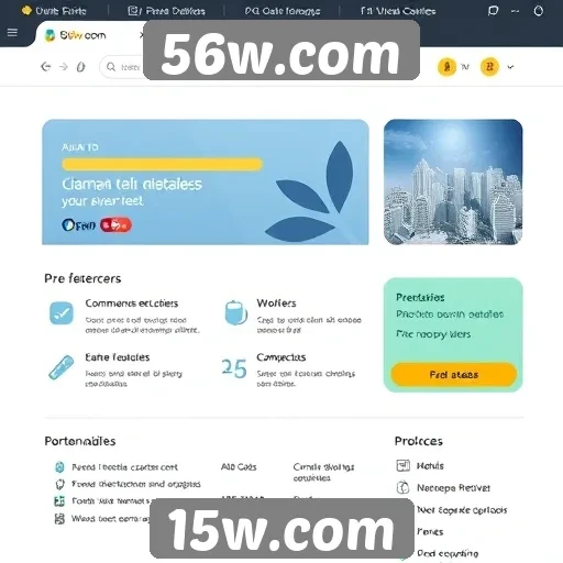 Avaliação da interface do usuário no 56w.com